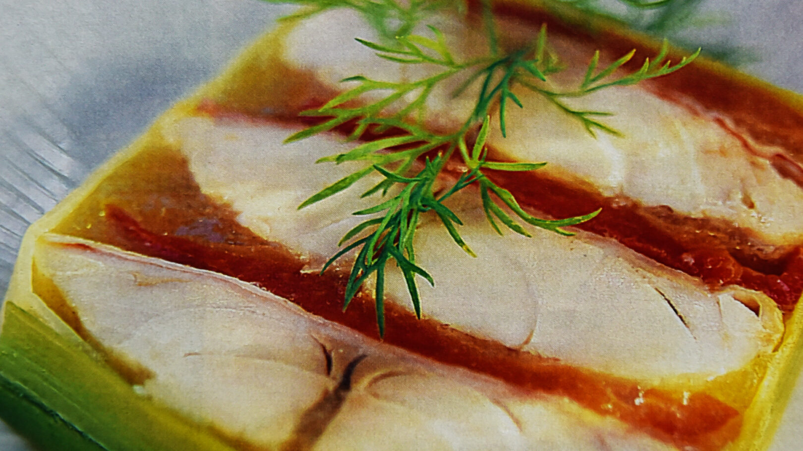 Terrine Of Monkfish With Candied Peppers