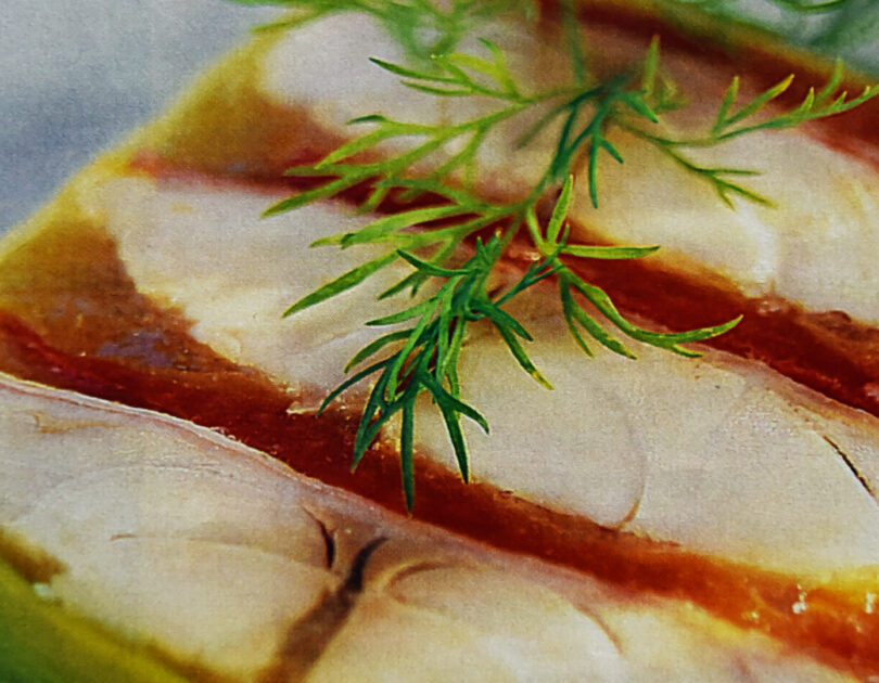 Terrine Of Monkfish With Candied Peppers