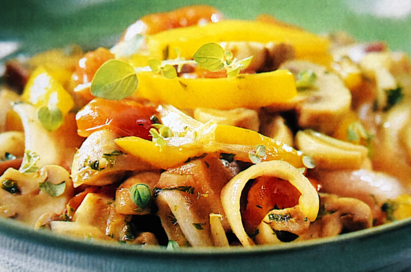 Ratatouille Of Mushrooms