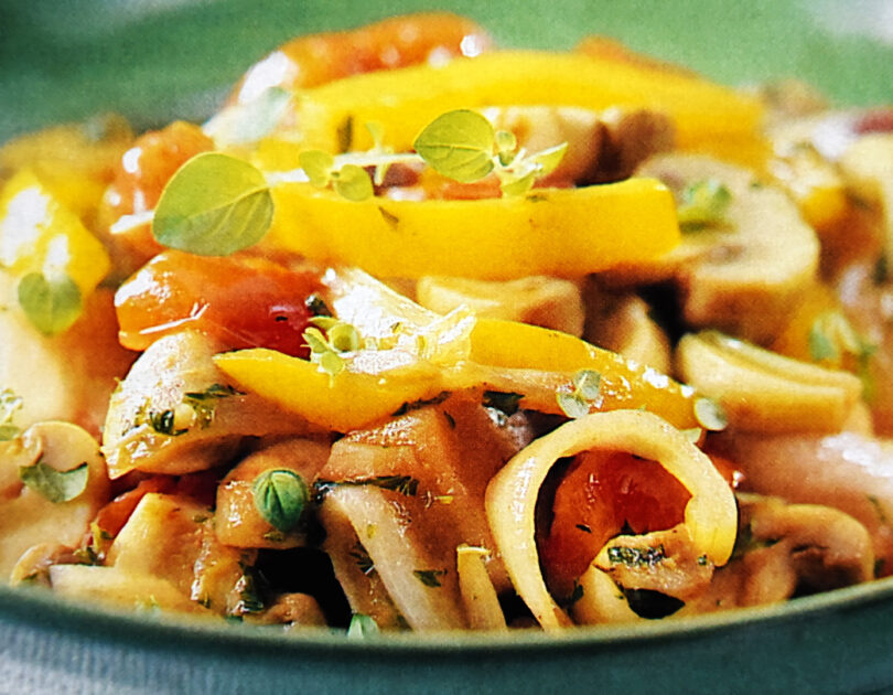 Ratatouille Of Mushrooms