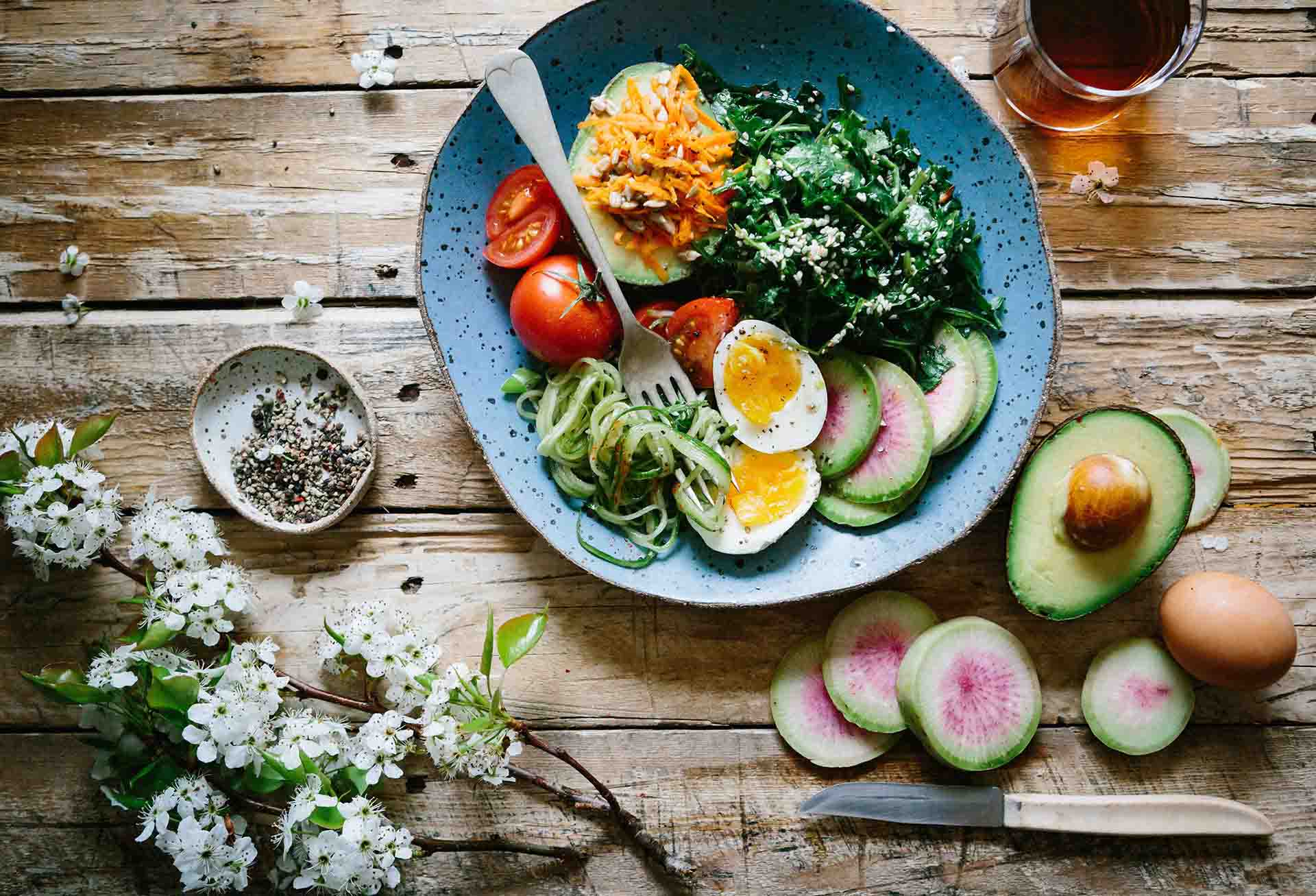 Protein-Packed Vegetarian Salad