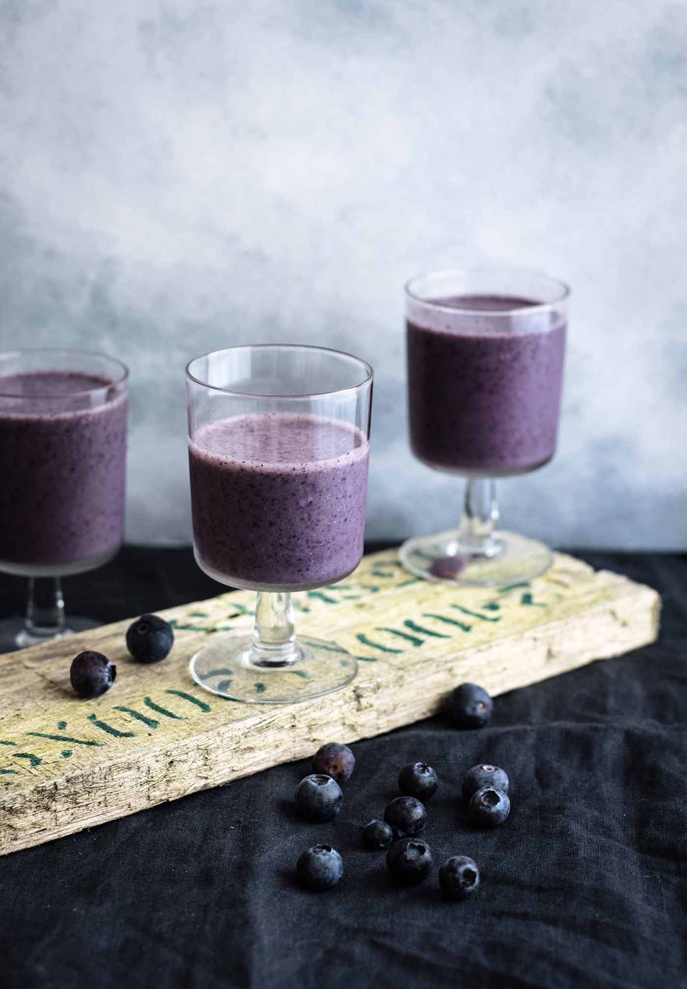 Brain Power Blueberry Smoothie